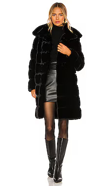 Faux Fur Long Coat
                    
                    Adrienne Landau | Revolve Clothing (Global)