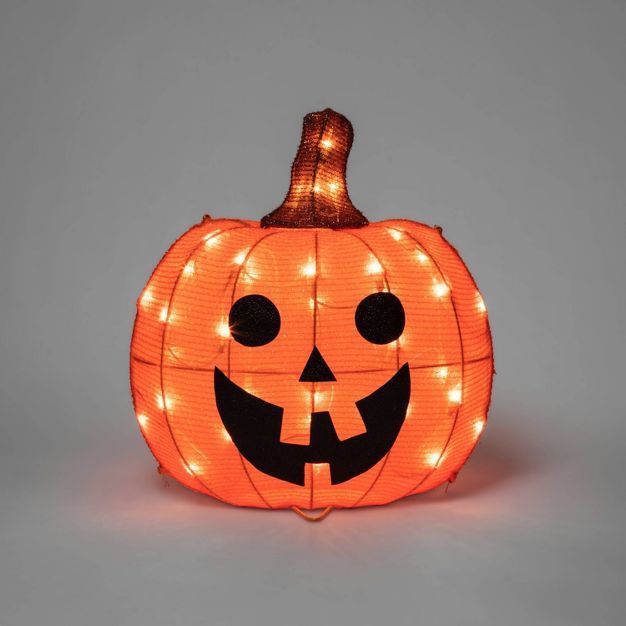 Light Up Pumpkin Halloween Novelty Sculpture Light - Hyde & EEK! Boutique™ | Target