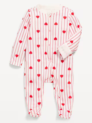 2-Way-Zip Sleep & Play Footed One-Piece for Baby | Old Navy (US)
