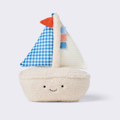 Plush Stuffed Animal Baby Learning Toy - Sail Boat - Cloud Island™ | Target