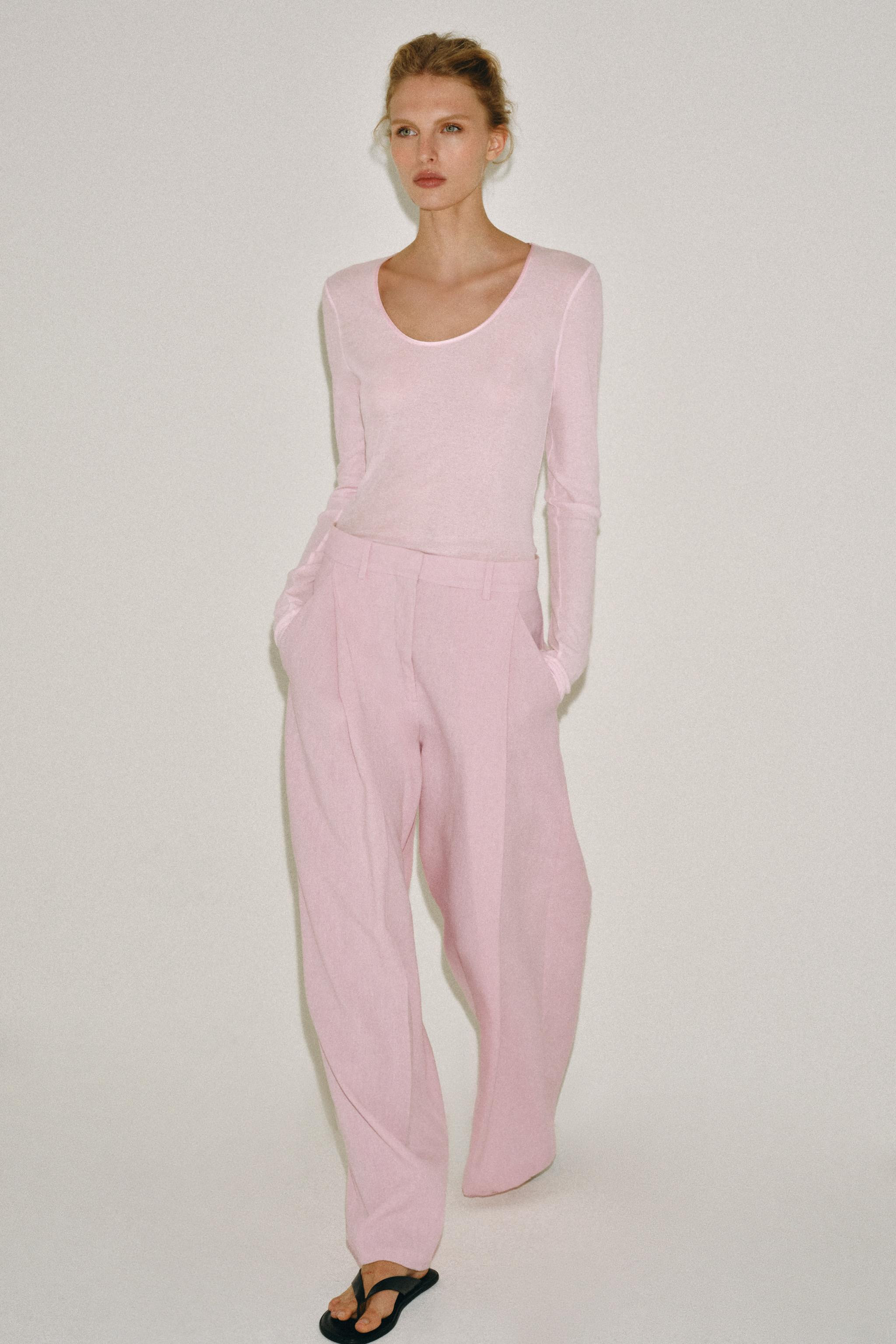 ZW COLLECTION PLEATED TROUSERS | Zara UK