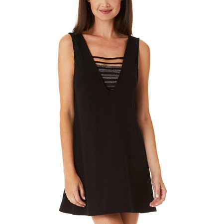 Salt + Cove Womens Juniors Strappy Dress Cover-Up | Walmart (US)
