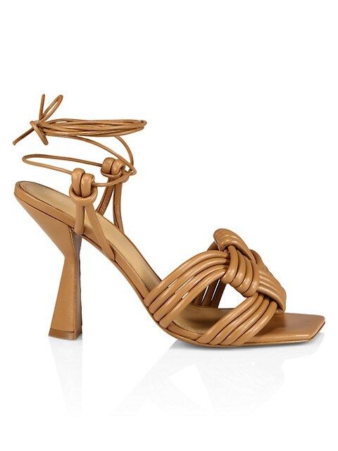 Tamara Ankle-Tie Leather Sandals | Saks Fifth Avenue