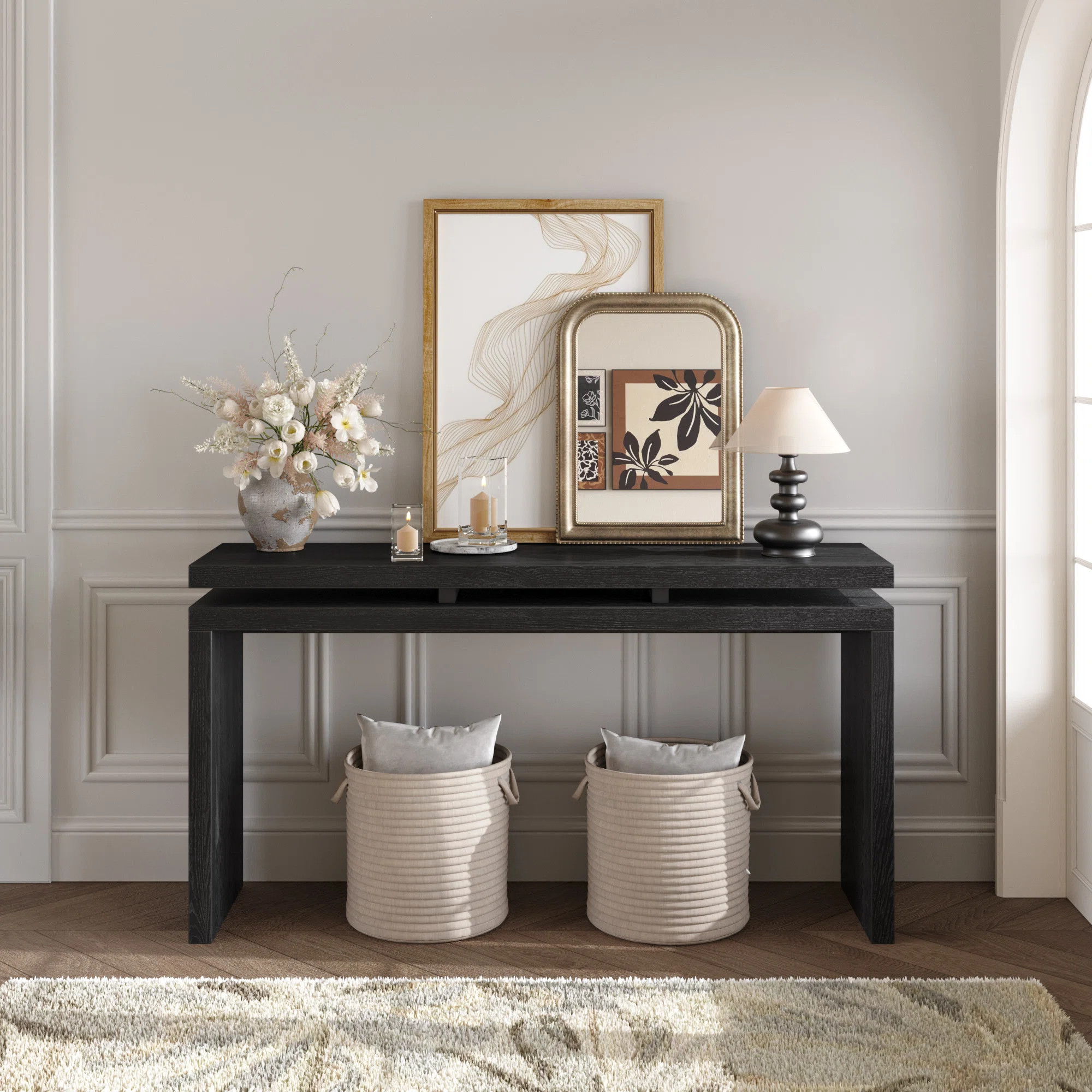 Mariany 60" Mariany 60" Wood Console Sofa Table For Entryway Living Room | Wayfair North America