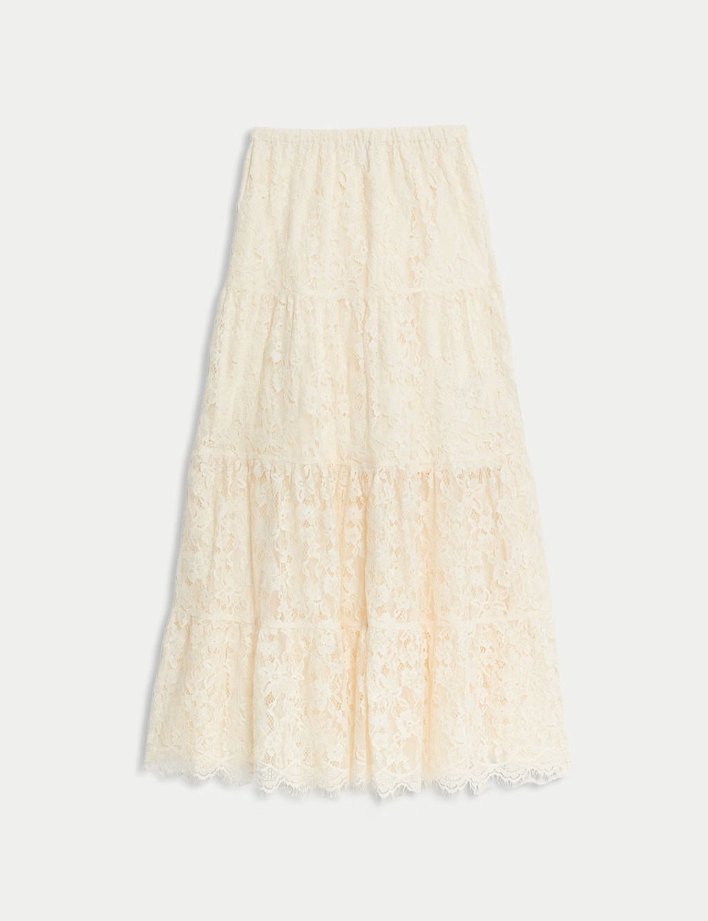 Lace Maxi Tiered Skirt | Marks & Spencer (UK)
