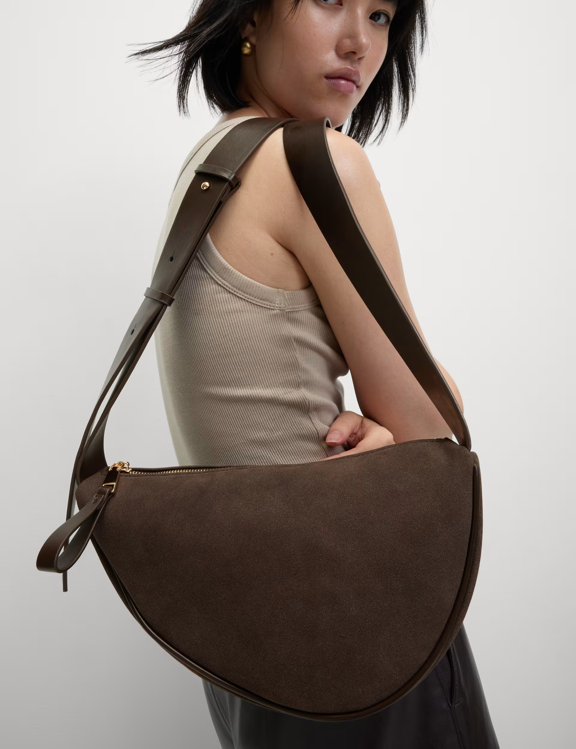 Faux Leather Sling Cross-Body Bag | M&S Collection | M&S | Marks & Spencer (UK)