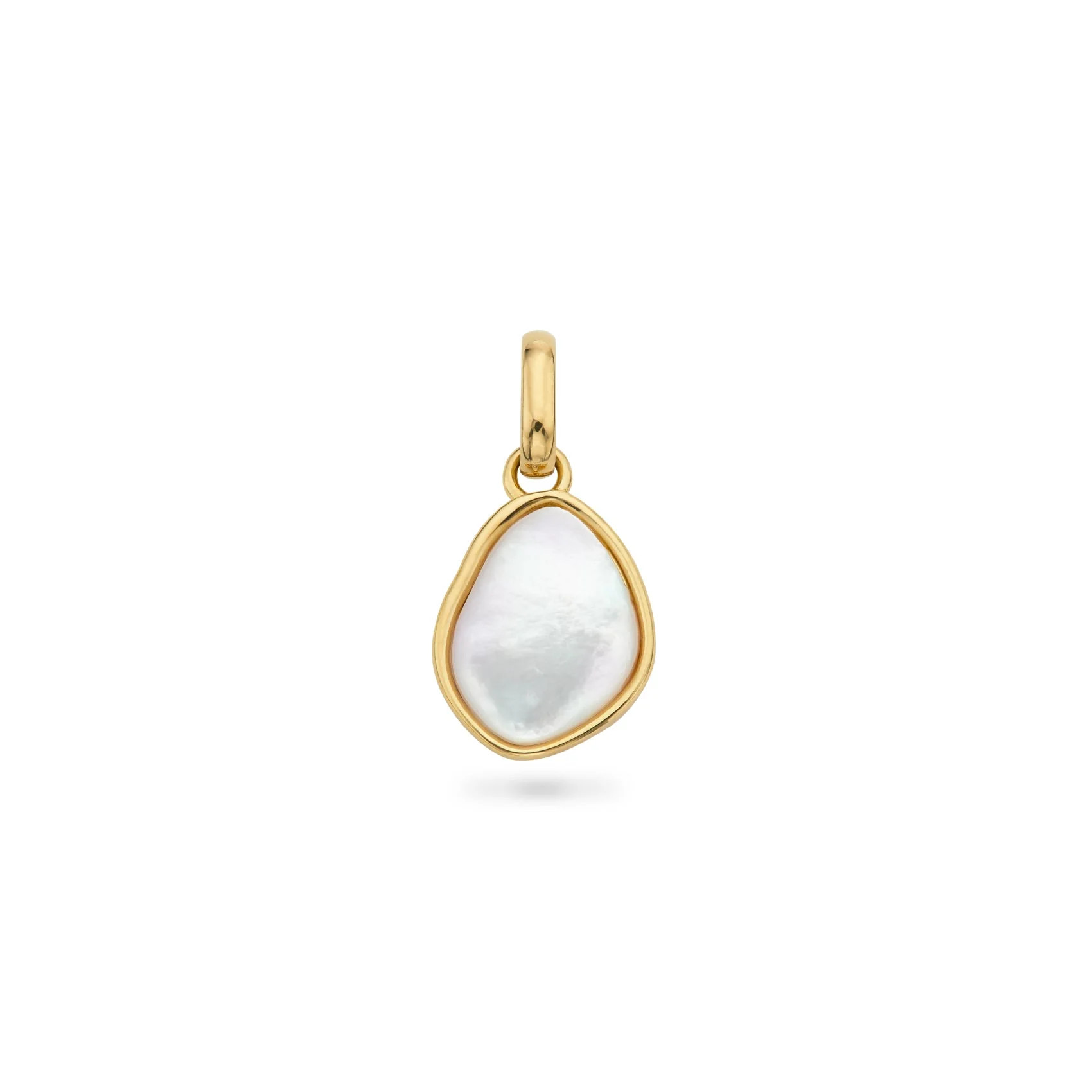 Organic Moonstone Pendant (Gold) | Abbott Lyon