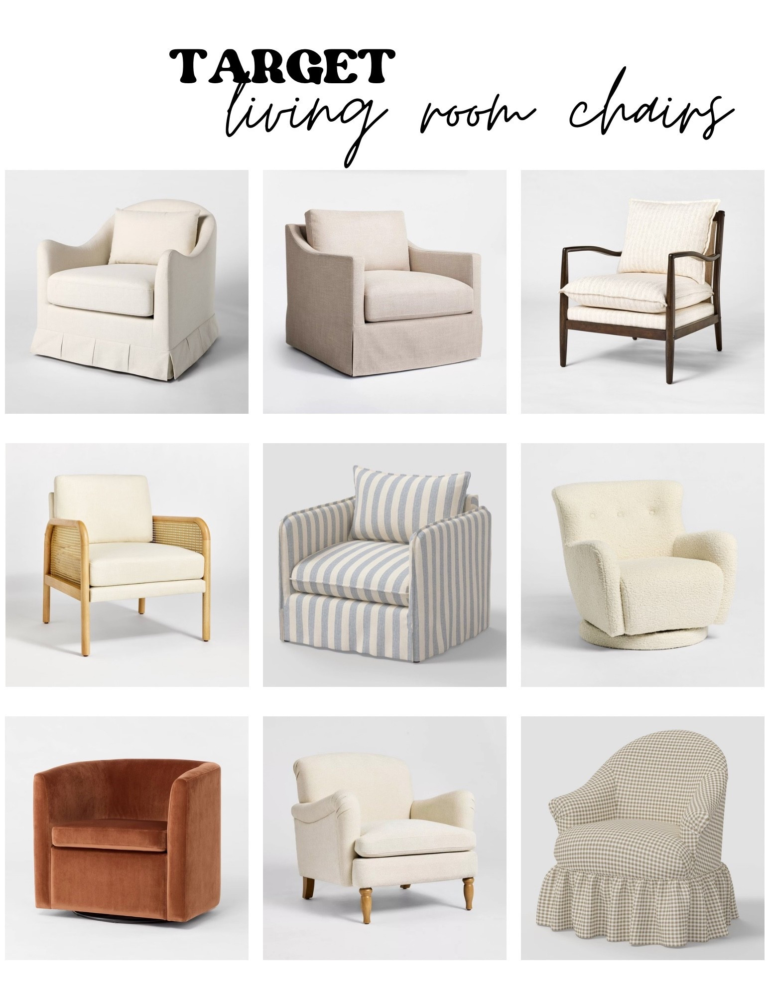 TARGET LIVING ROOM CHAIRS

#LTKHome