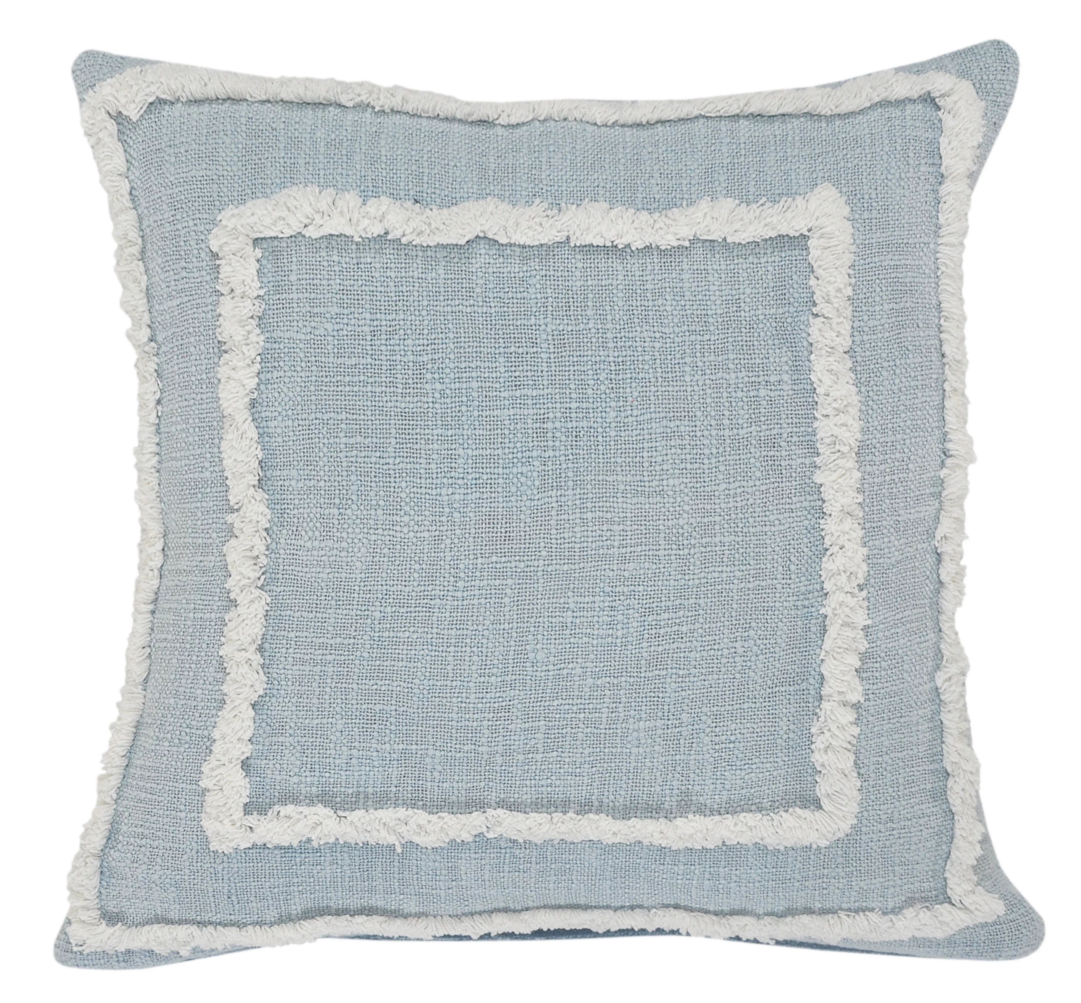 Ox BayOx Bay Modern Tufted Sky Throw Pillow, 20 in. Square, Blue / White, Count per Pack 1USDNow ... | Walmart (US)