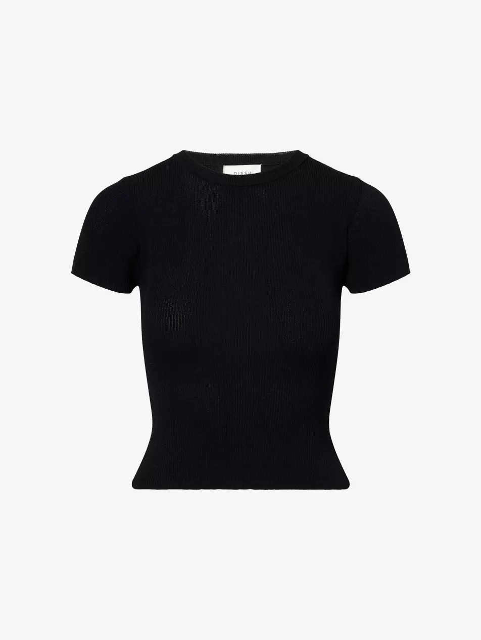 Clo Ribbed Baby Woven T-Shirt | Selfridges