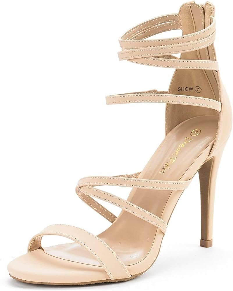 Women's Show High Heel Dress Pump Sandals | Amazon (US)