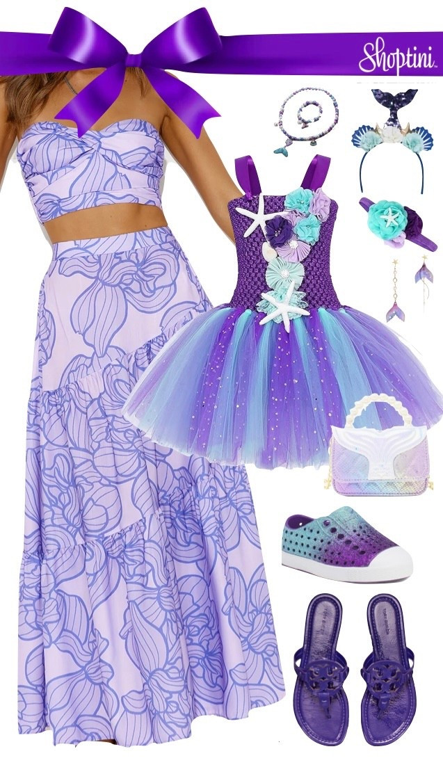 Mother and daughter mermaid party dresses / little girl mermaid party dress / mermaid birthday party outfits / mermaid dress / toddler girl birthday party idea 

#LTKFamily #LTKKids #LTKParties