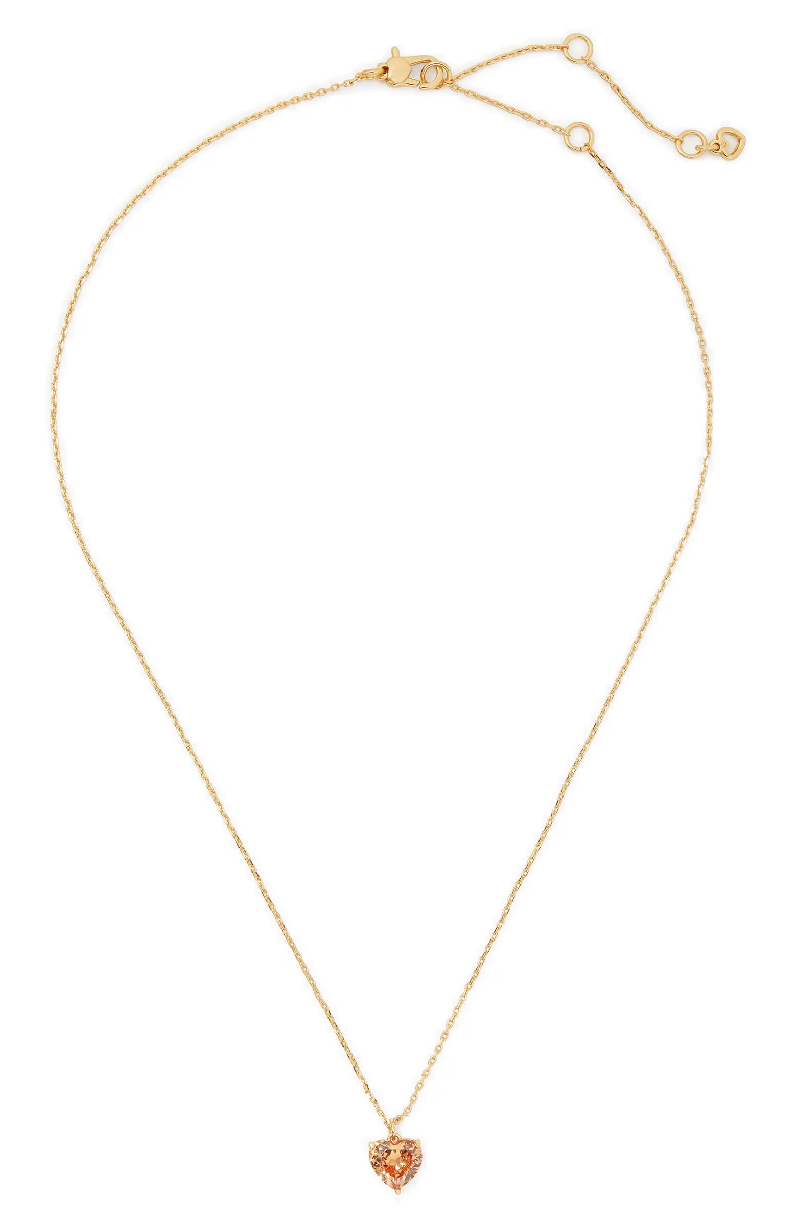 my love may heart pendant necklace | Nordstrom
