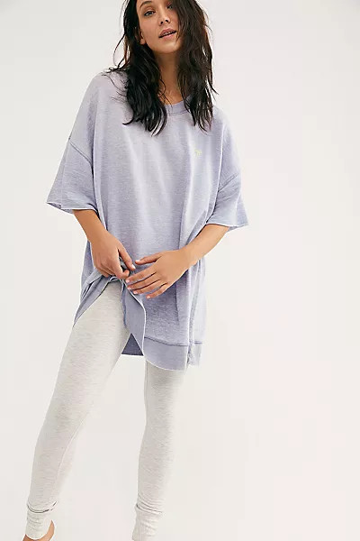 Cozy Cool Girl Sleep Tee | Free People (Global - UK&FR Excluded)