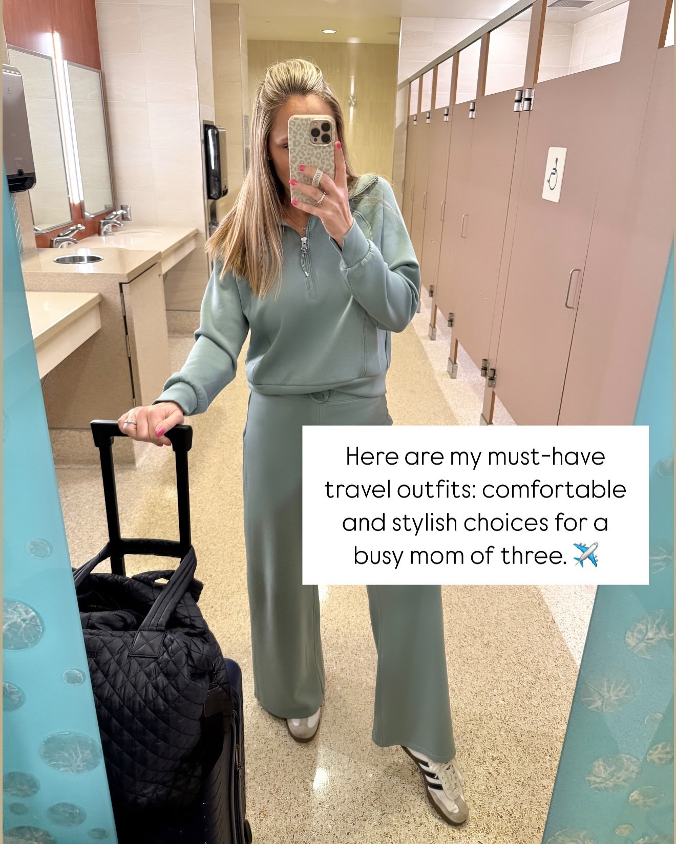 Here are my must-have travel outfits: comfortable and stylish choices for a busy mom of three. ✈️ #traveloutfit #travelblogger #airportoutfit #travelstyle #airportstyle #ltkfashion #ltkcreator #fashionablyjess 

#LTKTravel #LTKOver40 #LTKStyleTip