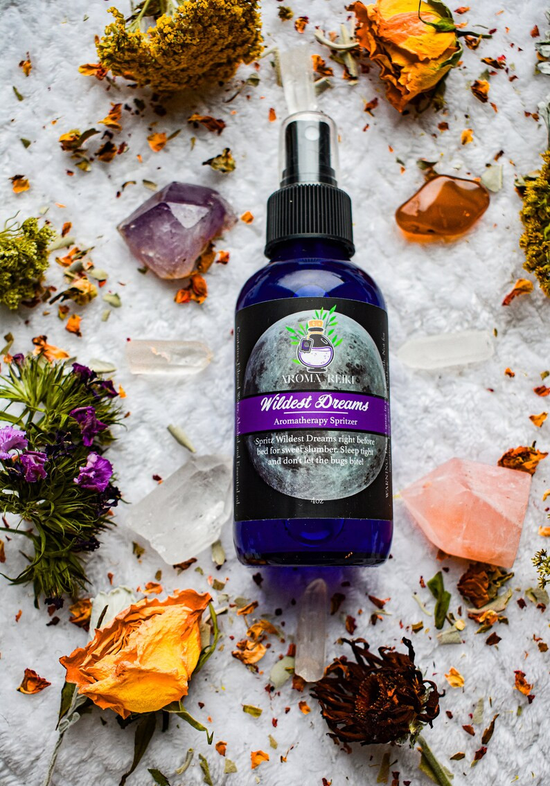 Wildest Dreams Sleep Time Spritzer Stress, Night Time, Pillow Spray, Bed Spray, Moon Child, Reiki... | Etsy (US)
