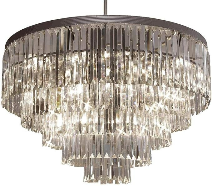 Palladium Empress Crystal (tm) Glass Fringe Chandelier Chandeliers Lighting | Amazon (US)