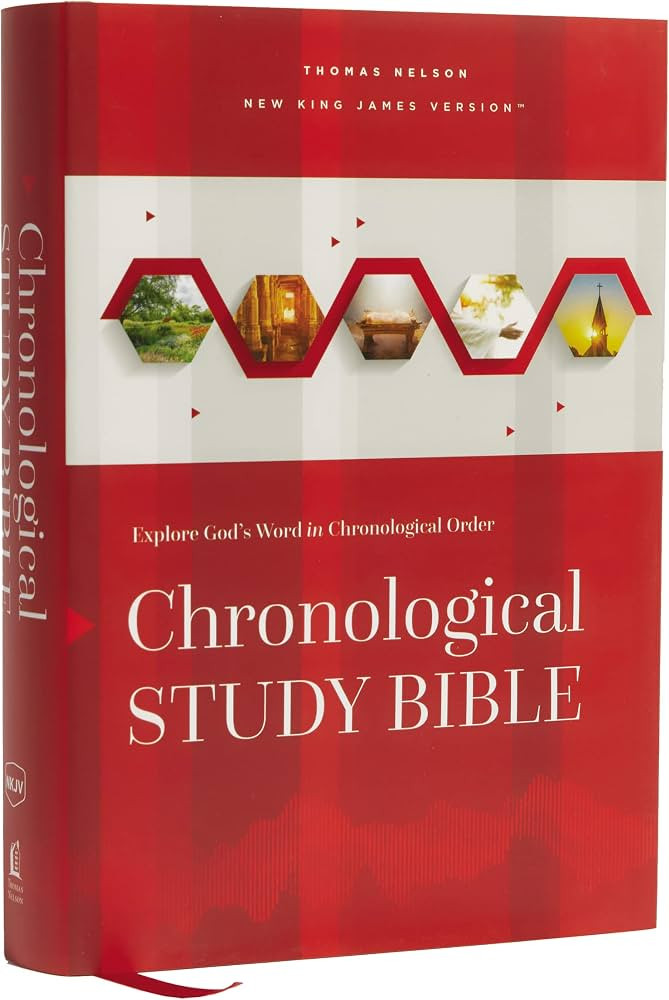 NKJV, Chronological Study Bible, Hardcover, Comfort Print: Holy Bible, New King James Version | Amazon (US)