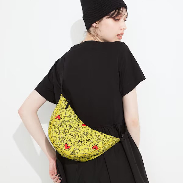 Keith Haring Round Mini Shoulder Bag | UNIQLO (US)