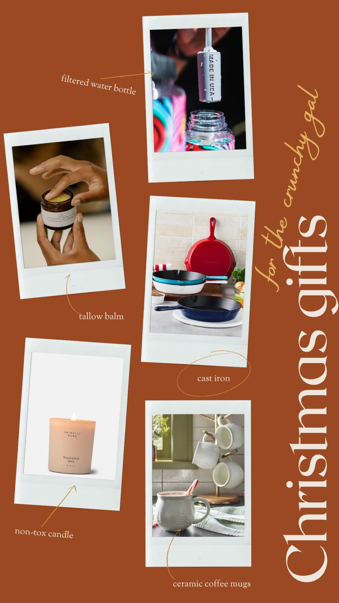 After searching through sales and coming up with dream wish lists, here’s my gift guide for your crunchy friends!

#LTKGiftGuide #LTKSeasonal #LTKFindsUnder50