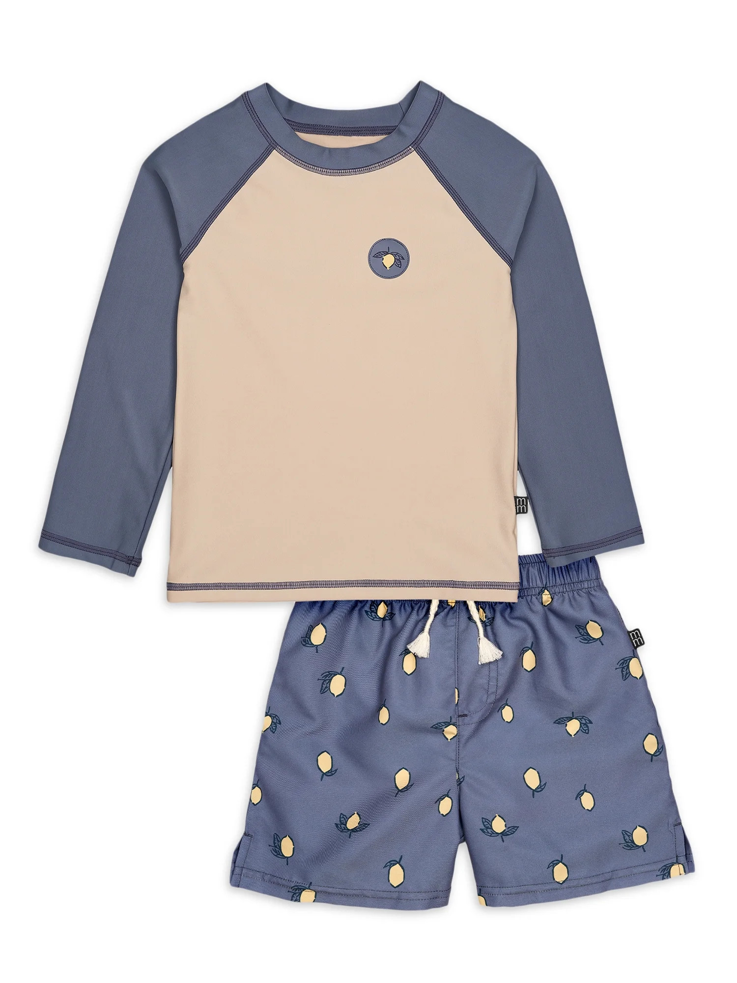 Modern Moments By Gerber Toddler Boy Rashguard and Swim Trunks Set, 12M-5T | Walmart (US)