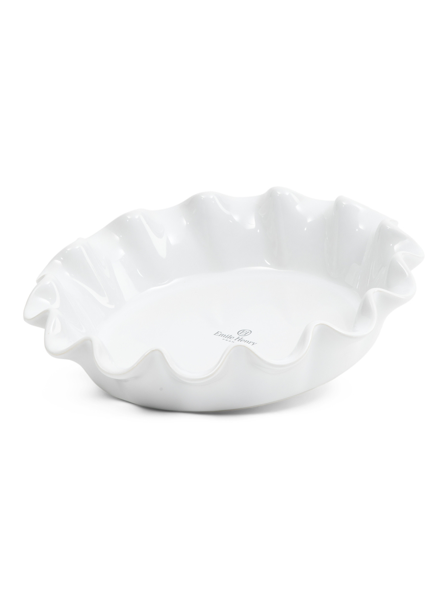 Made In France 1.25qt Deep Ruffle Pie Dish | TJ Maxx
