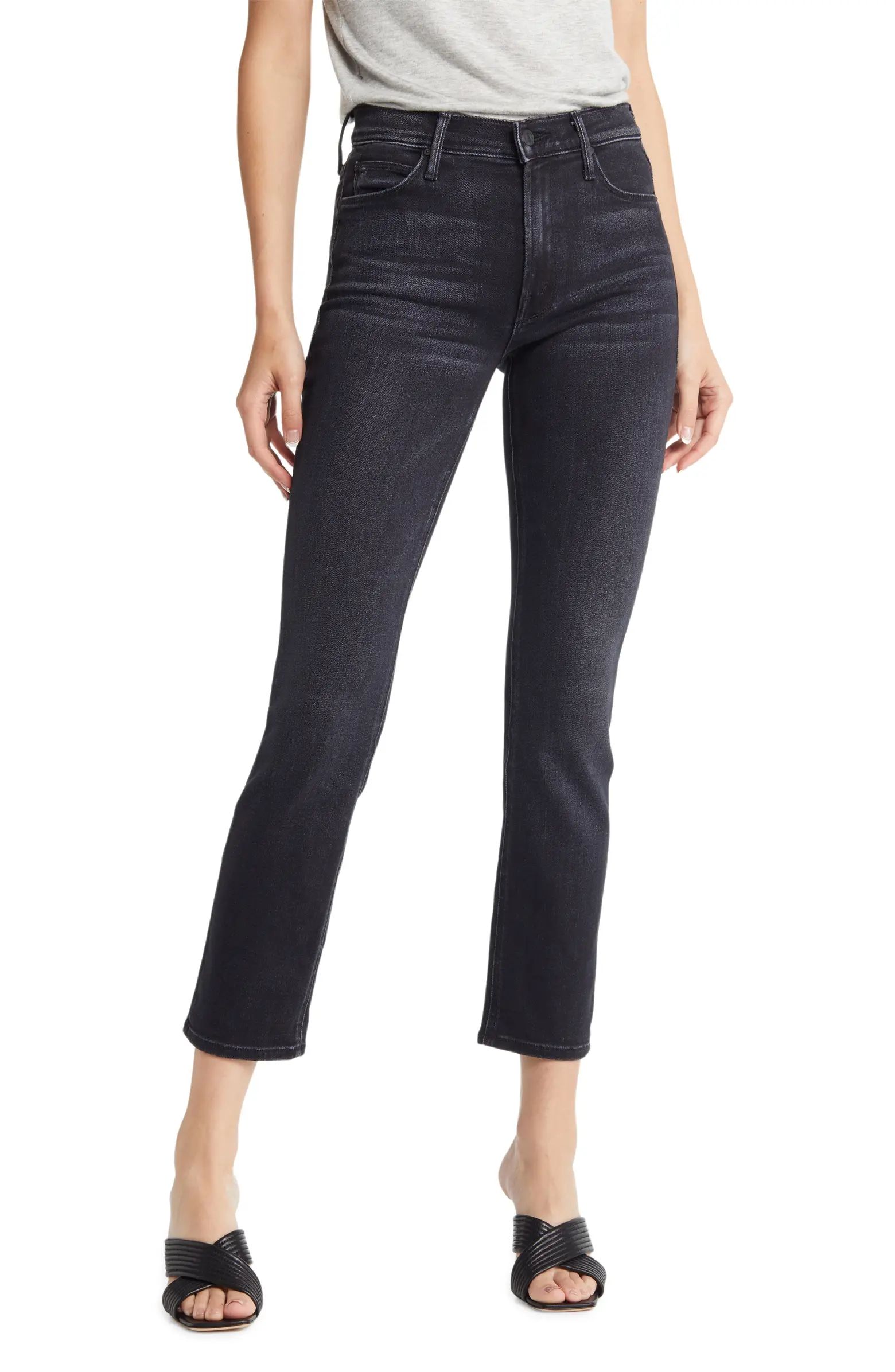 The Dazzler Mid Rise Ankle Straight Leg Jeans | Nordstrom