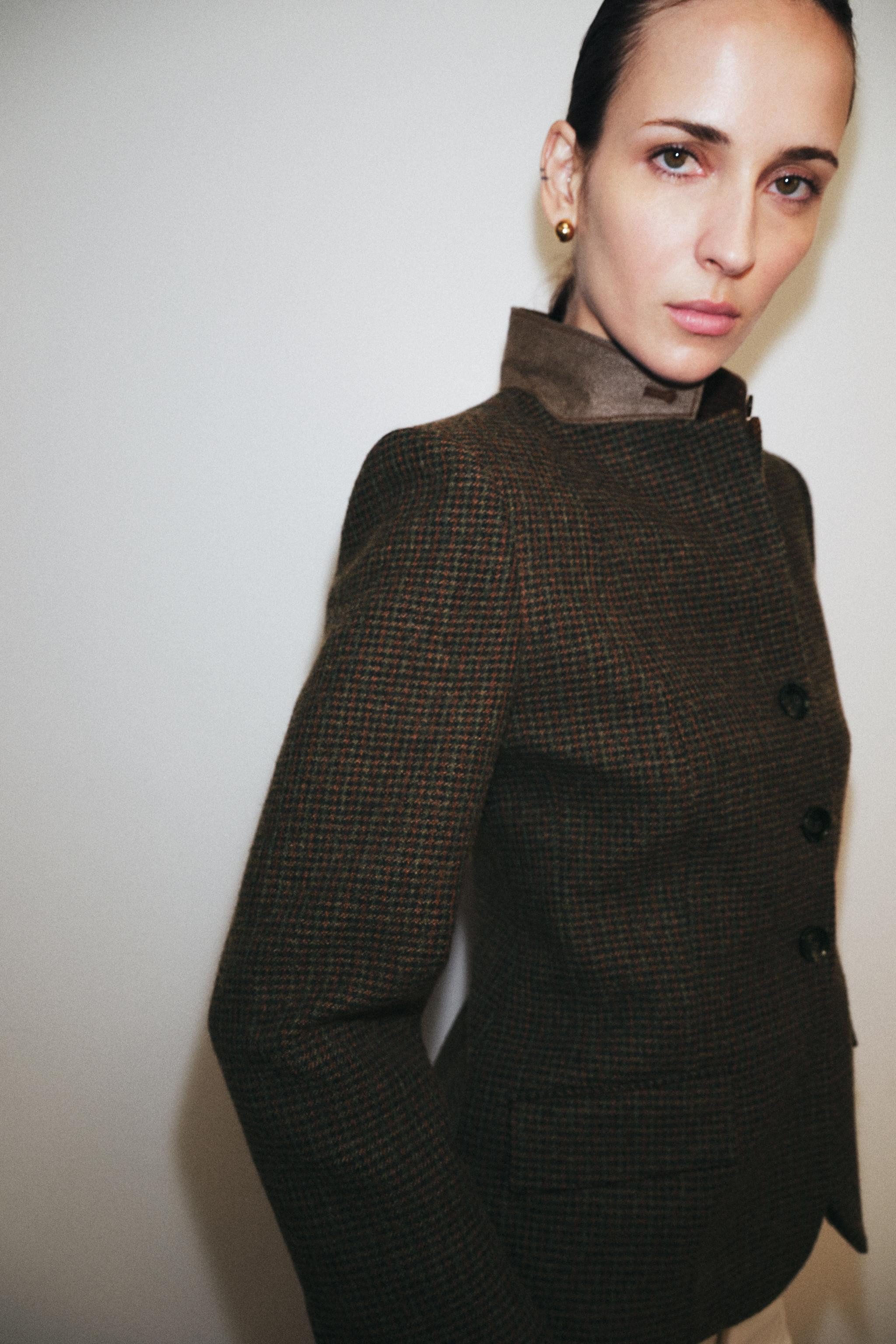 ZW COLLECTION TAILORED BLAZER WITH WOOL | Zara UK