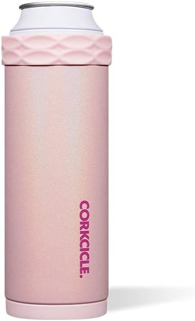 Corkcicle Slim Arctican- Stainless Steel Insulated Can & Bottle Holder, Cotton Candy | Amazon (US)