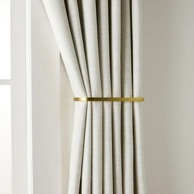 Better Homes & Gardens Brass Curtain Holdbacks, Set of Two | Walmart (US)