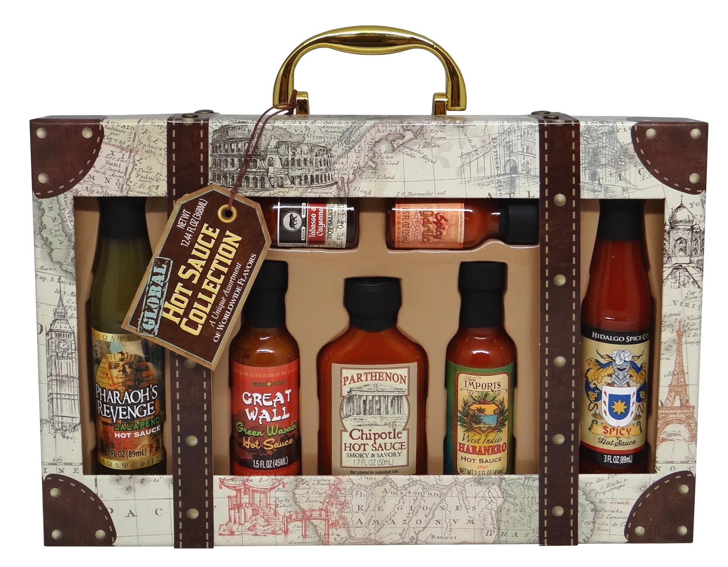 Global Hot Sauce Collection Box Gift Set by Dat'l Do-it, 7 Flavors, 12.44 fl oz, 1ct | Walmart (US)