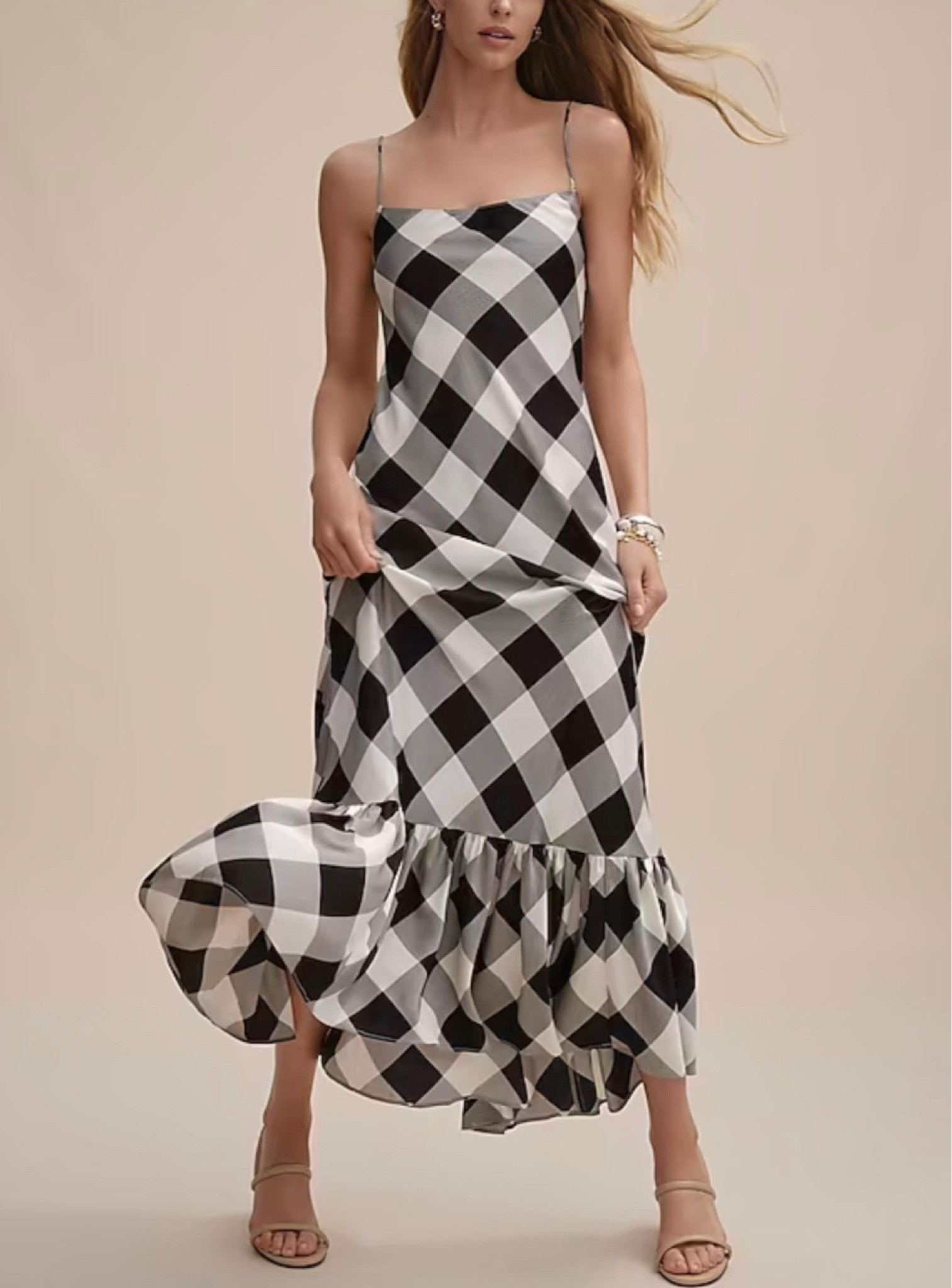 Spring dress
Dress 
Black and white dress 
Black sandals 
#ltksalealert


#LTKSeasonal #LTKFind #LTKU