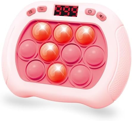 Pop Game Light Up Fidget Toy for Kids, 6 Modes LED Screen Quick Push Controller Electric Fidget P... | Amazon (US)