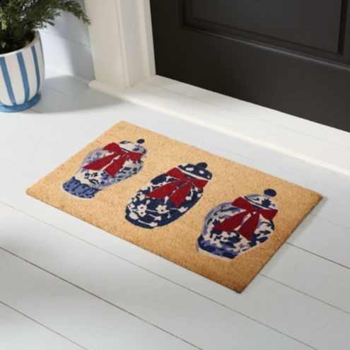 Bow Ginger Jar Mat | Ballard Designs, Inc.