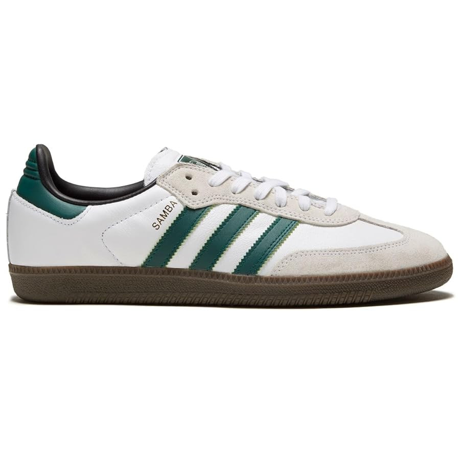 Adidas Samba ADV - Hunter Green/White/Gum | Amazon (US)