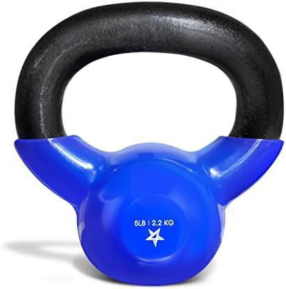 Yes4All Vinyl Coated Kettlebell Weights, Weight Available: 5, 10, 15, 20, 25, 30, 35, 40, 45, 50 ... | Amazon (US)