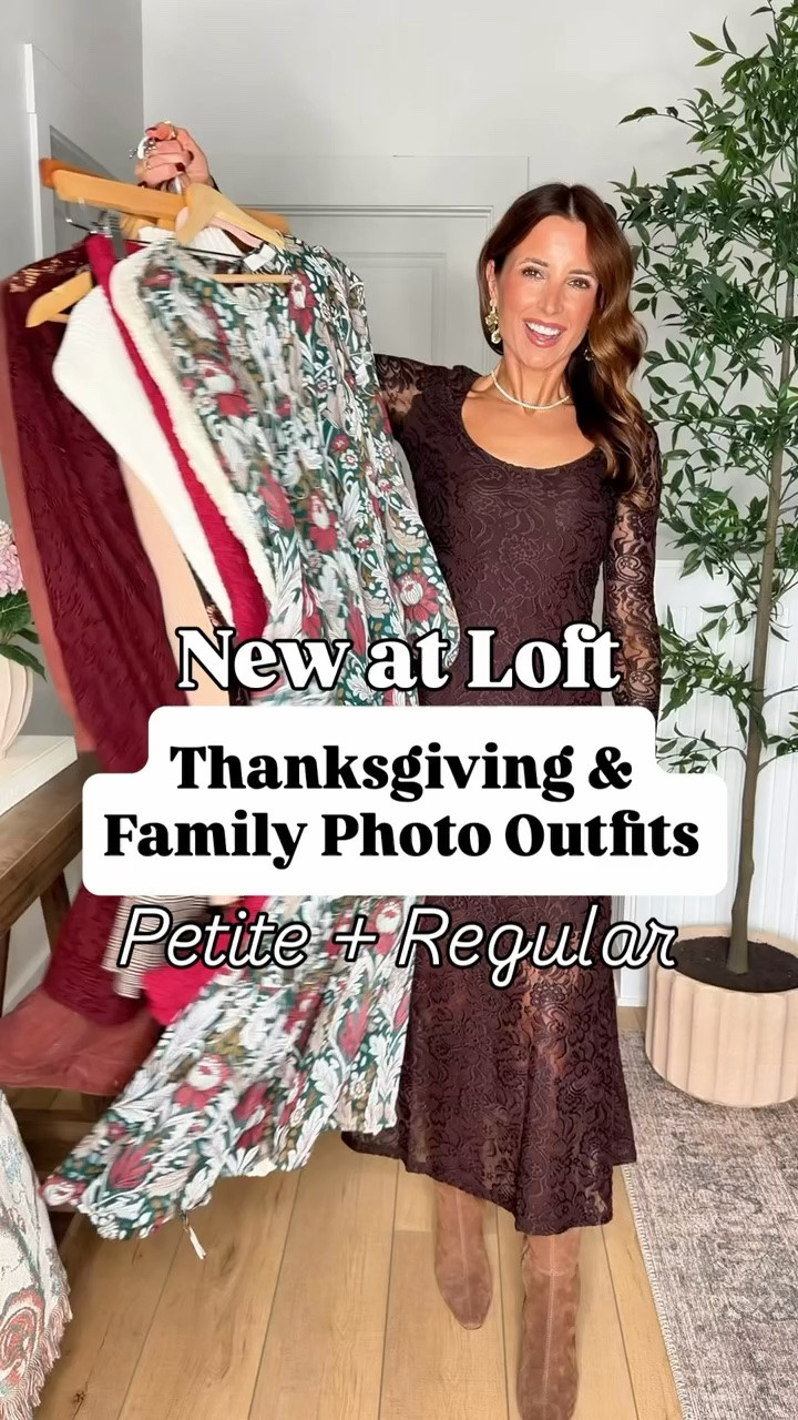 Thanksgiving outfits. Boho dresses. Fall dresses. Lace dresses. Family photo dresses. Thanksgiving dresses. Fall style. Brunch outfit. Bride to be. Fall outfit. Cream midi dress. Corduroy dress. White midi dress. I went up half a size in knee high boots. Wearing XXS petite in each.
#1: XXS petite and TTS
#2: XXS petite in both and TTS
#3: XXS petite - size down if in-between
#4: XXS petite
#5: XXS petite with functional buttons, size down if in-between
#6: XXS petite - size down if in-between
#7: XXS petite - size down if in-between

#LTKootd #LTKSeasonal #LTKPetite