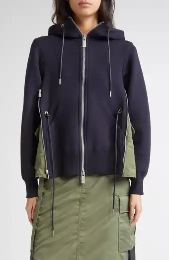 Suiting Mixed Media Cardigan | Nordstrom