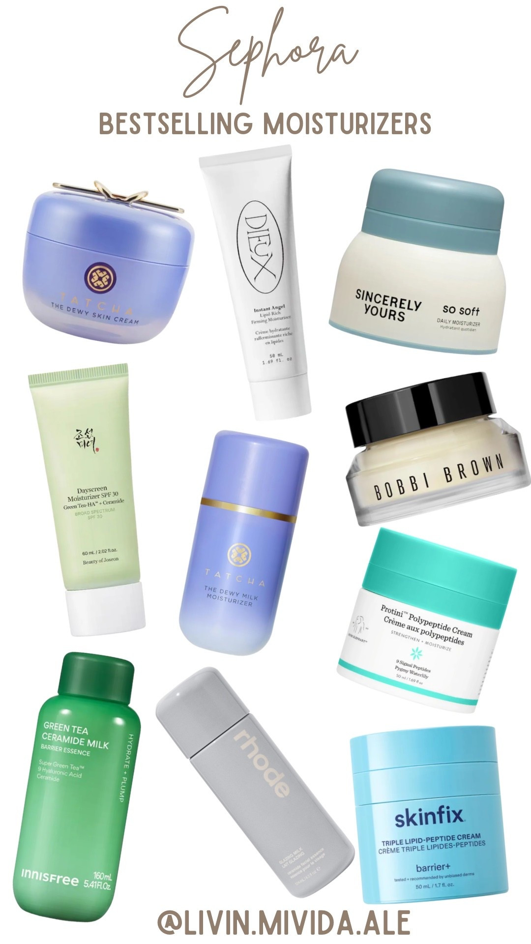 Bestselling moisturizers 🧴 

#sephora #moisturizer #skincare

#LTKselfcare #LTKBeauty #LTKTravel