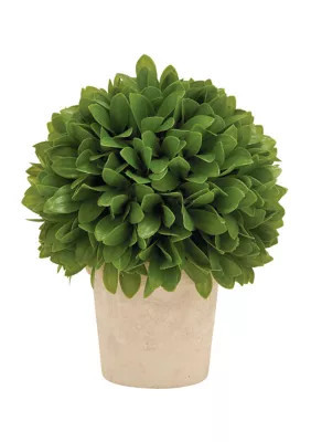 Monroe Lane Traditional Faux Foliage Artificial Foliage Ball, Green | Belk