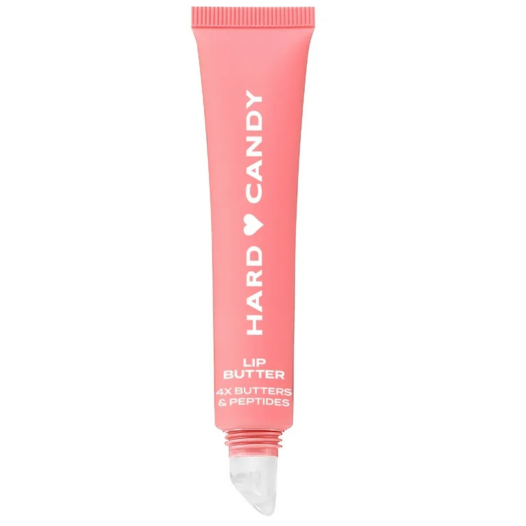 Hard Candy Lip Butter Glowy Balm, Whipped Peach, Sheer Peachy Rose Tint, Shine, Hydration | Walmart (US)