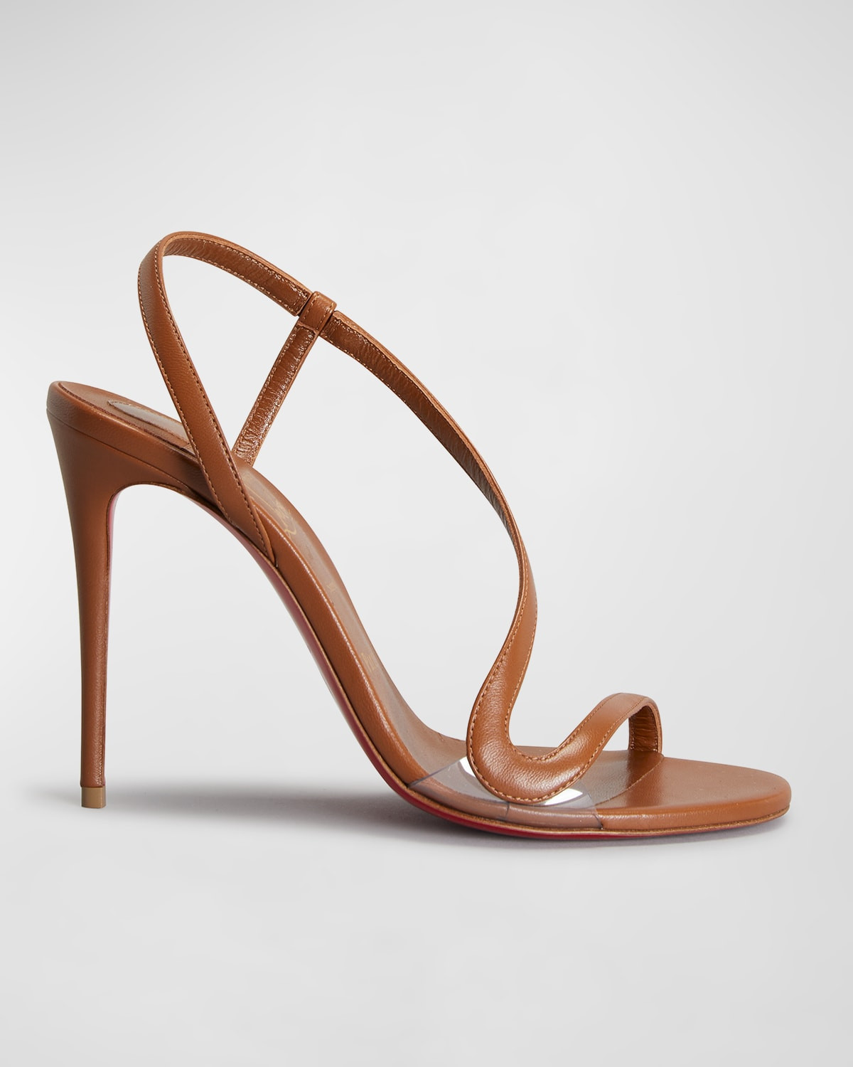 Rosalie Leather Red Sole Stiletto Sandals | Neiman Marcus