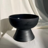 Black Footed Bowl | Etsy (US)