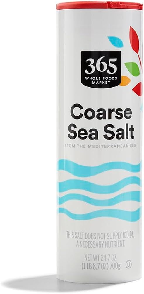 365 by Whole Foods Market, Sea Salt Coarse, 24.7 Ounce | Amazon (US)