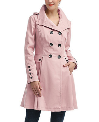 Women's Adele Hooded Trench Coat | Macy's