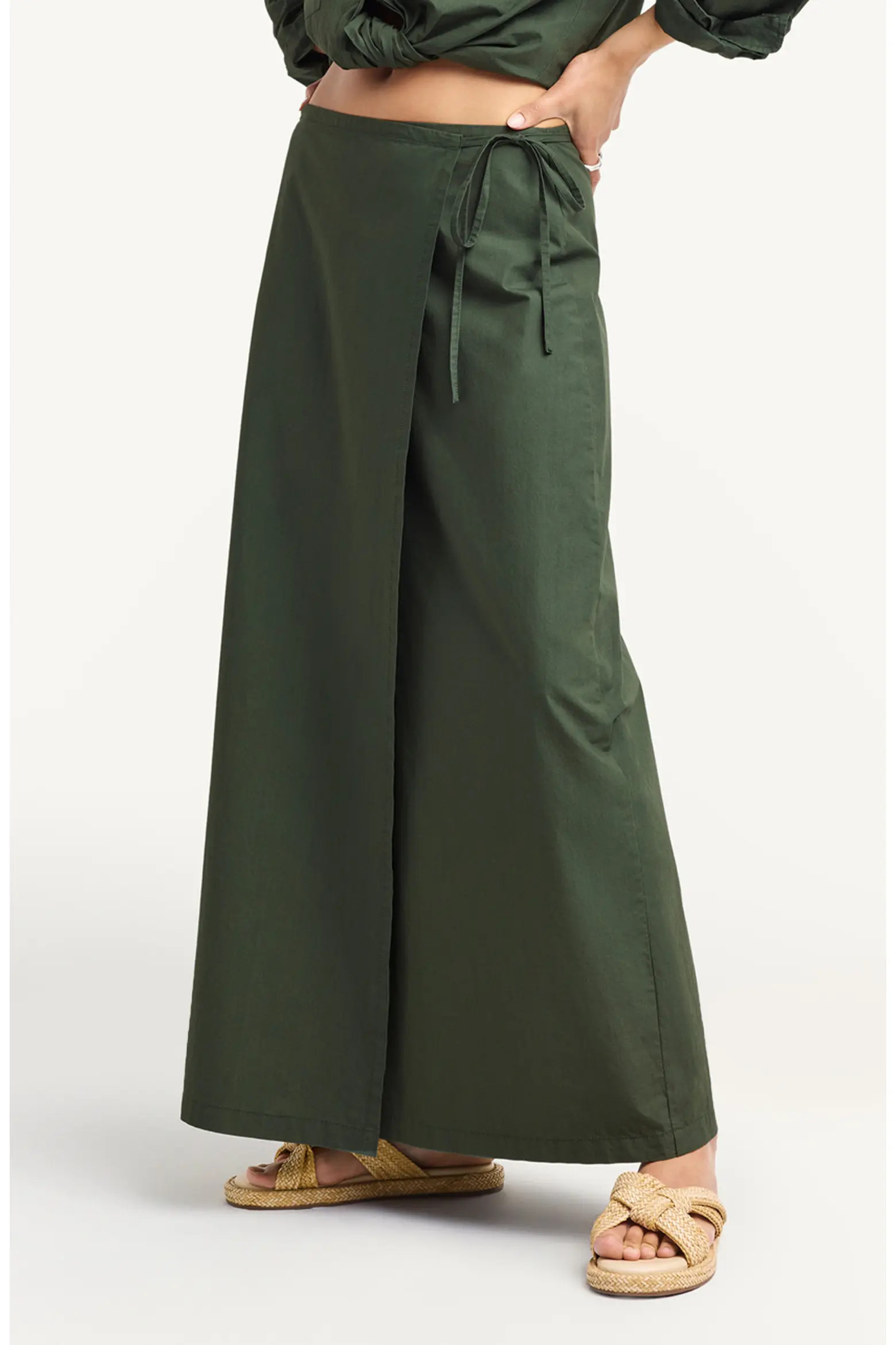 Willa Organic Linen Cover-Up Wrap Skirt (Women) | Nordstrom | Nordstrom