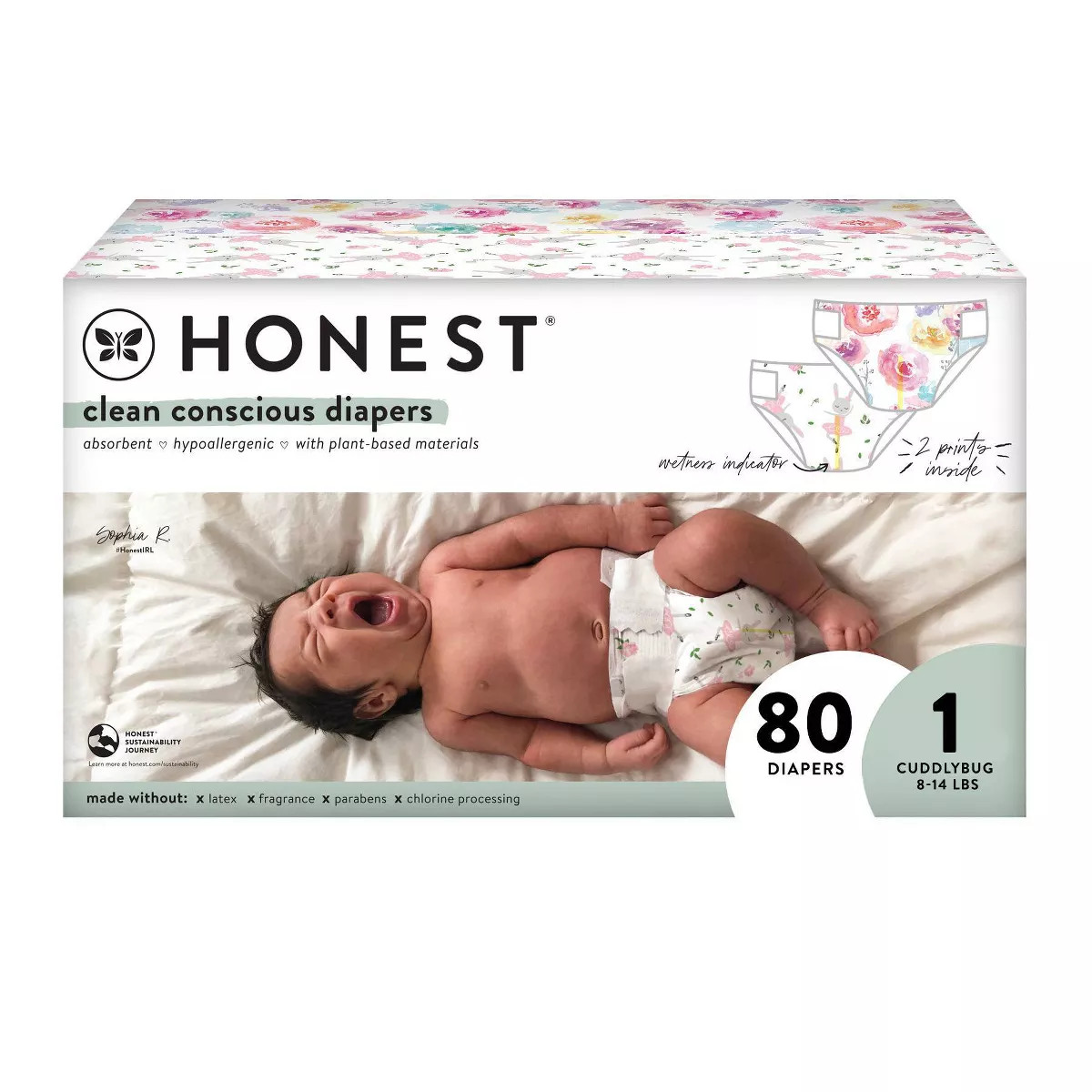The Honest Company Clean Conscious Disposable Diapers - (Select Size and Pattern) | Target