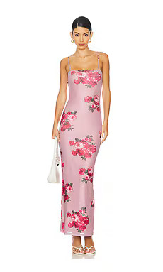 MORE TO COME Sidney Dress in Mauve Floral from Revolve.com | Revolve Clothing (Global)
