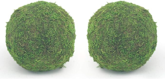 Nice purchase Handmade Natural Green Plant Moss Balls Decorative for Home Party Display Decor Pro... | Amazon (US)