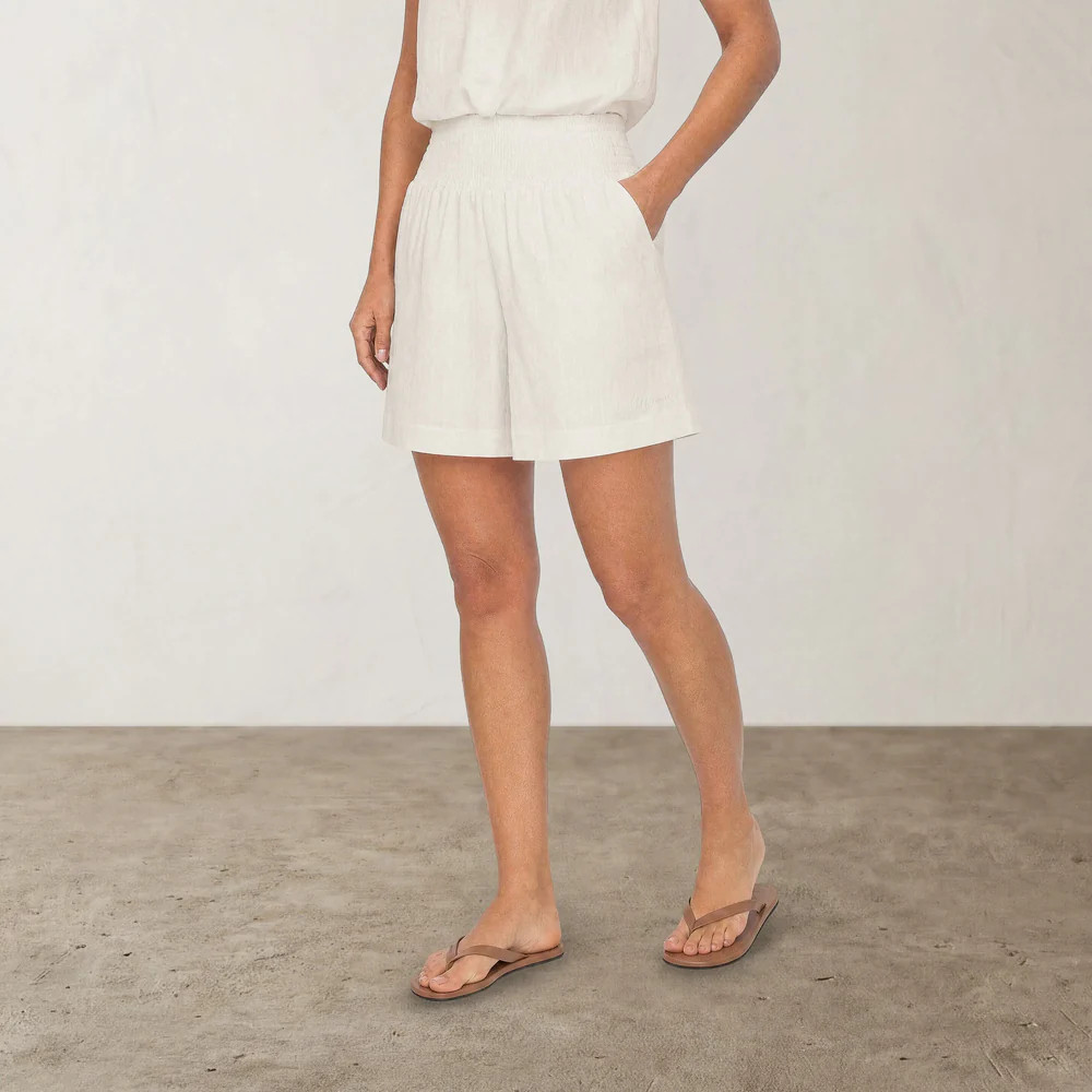The Amara Linen Short | Marame